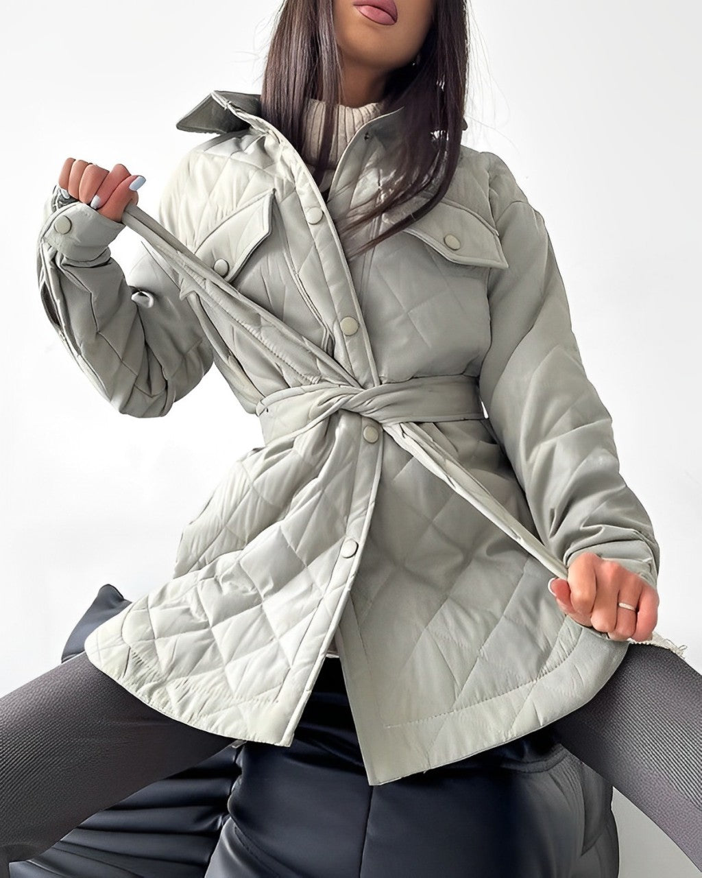 Mirabelle - Classic winter coat with thick insulation