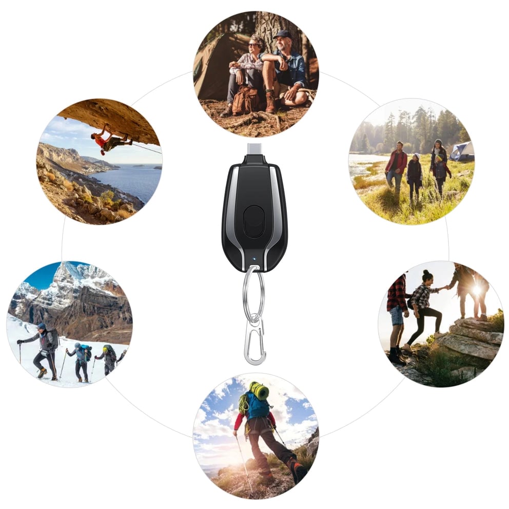 1+1 FREE | Keychain Power Bank™ Stay Charged Anywhere