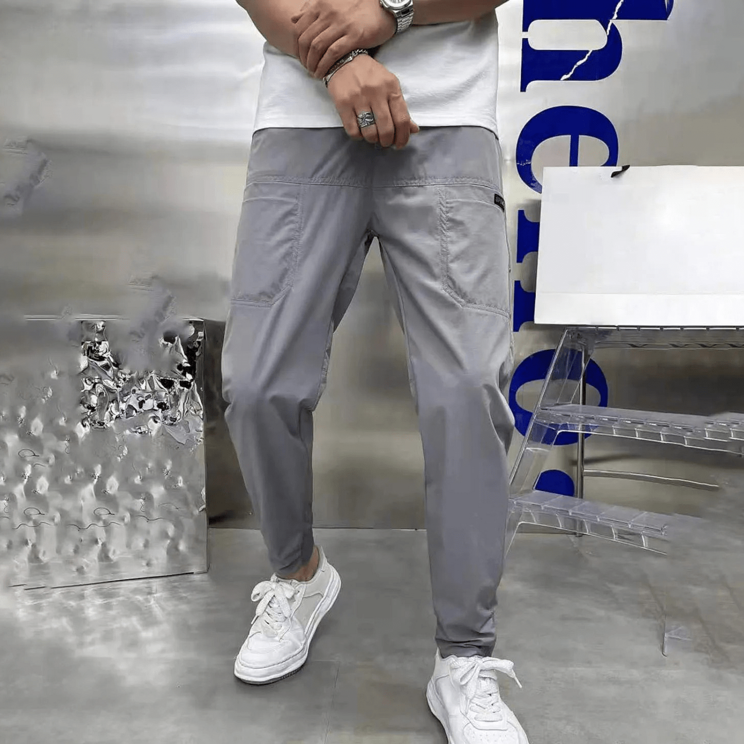 Lucas™ - Stretch Cargo Jeans For Men