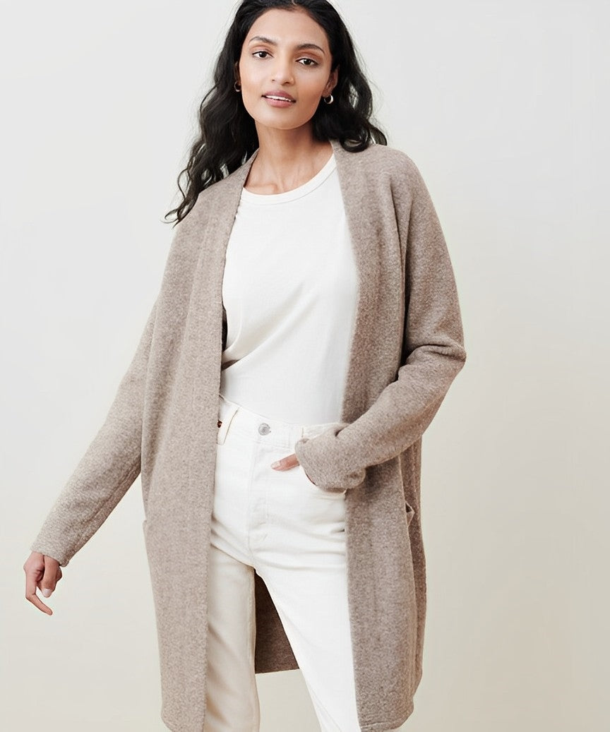 Joséphine - Elegant knitted coat for women