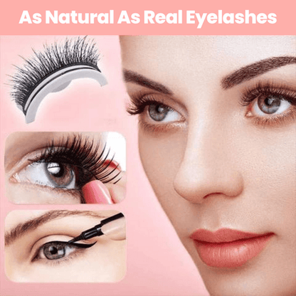 1+1 FREE | PureGaze™ Reusable Self-adhesive Eyelashes