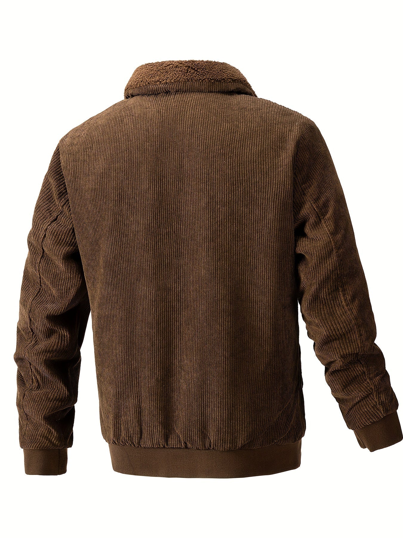 Arnold - Men's High Collar Fleece Jacket