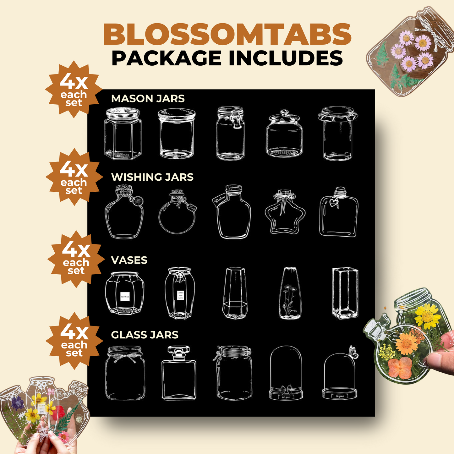 BlossomTabs™ - Perfect for book lovers