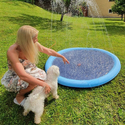 Water Play Mat™ - Interactive water fun for dogs!