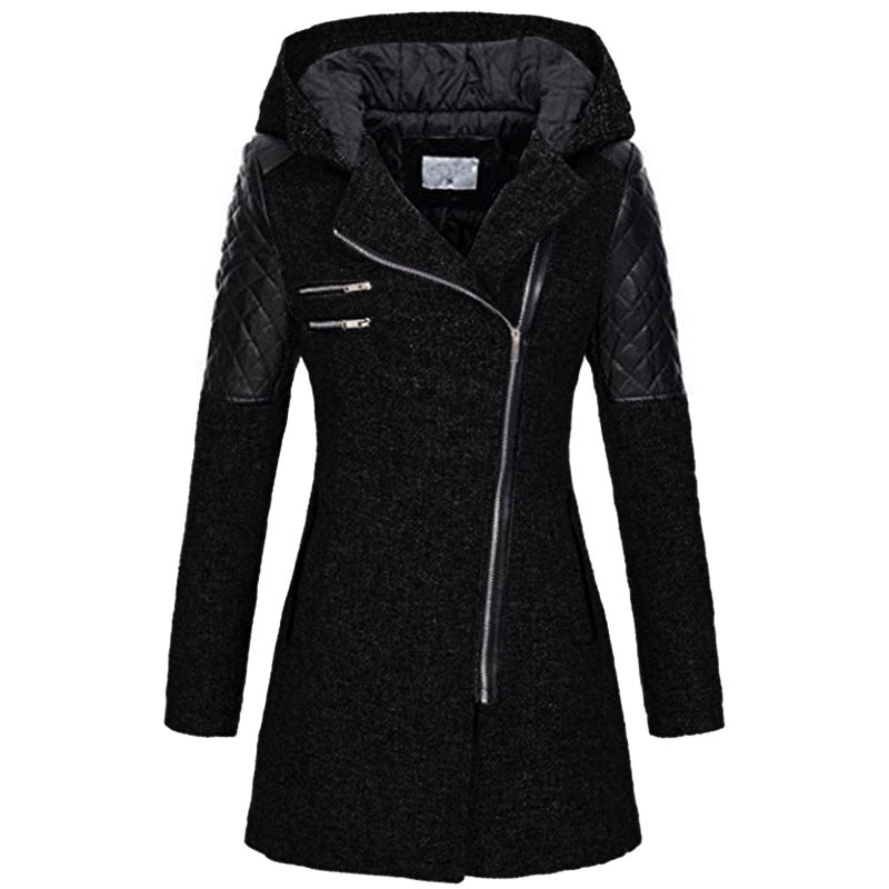 Rosalia - Elegant winter coat with hood