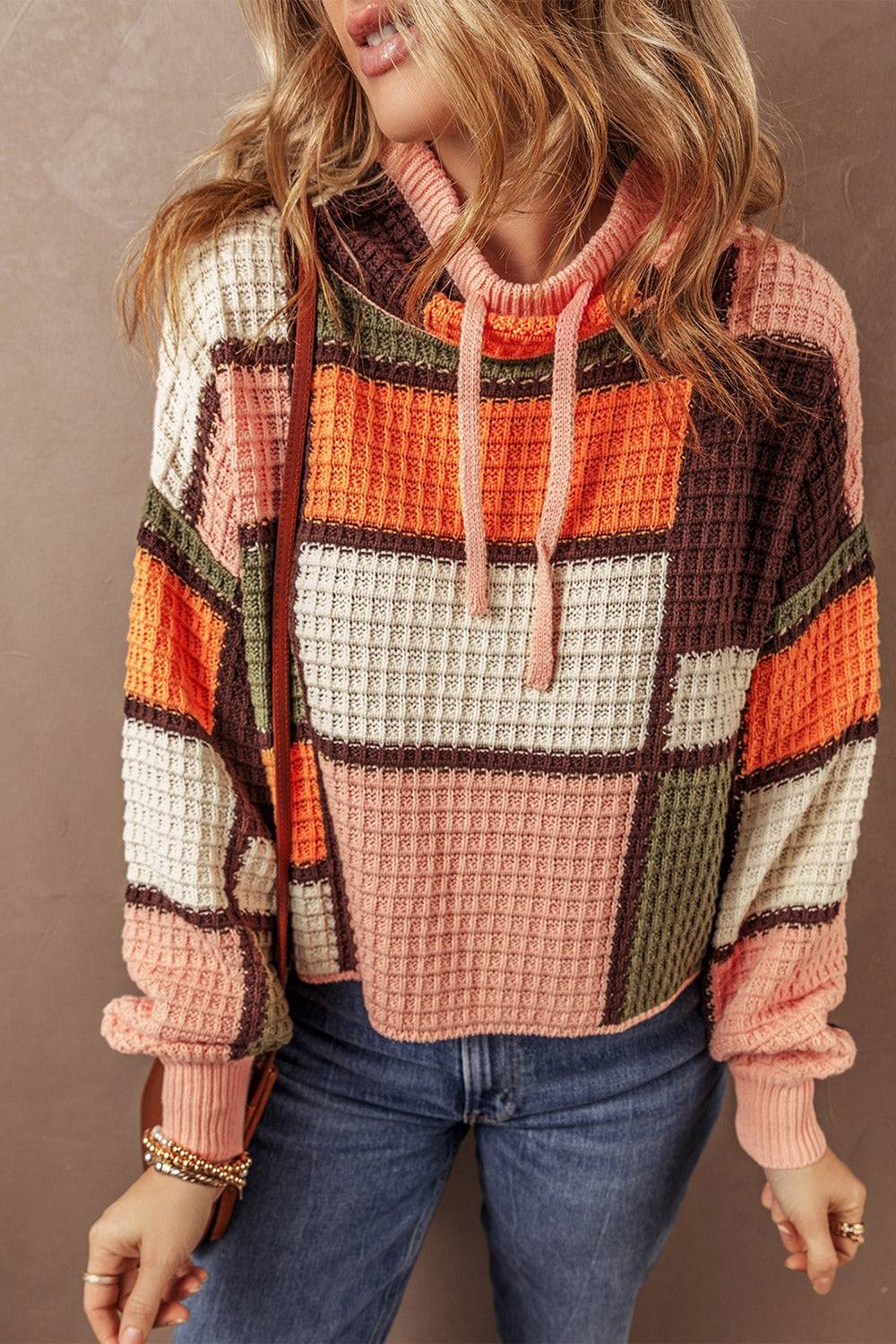 Farrah - Multicoloured jumper for women