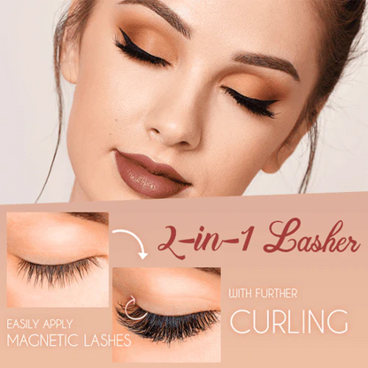 1+1 Free | QuickLash™ - Beautiful makeup Reusable magnetic eyelash set