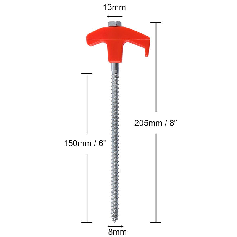 4+4 FREE | TwistPegs™ Secure your tent quickly