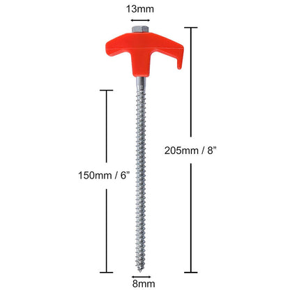 4+4 FREE | TwistPegs™ Secure your tent quickly