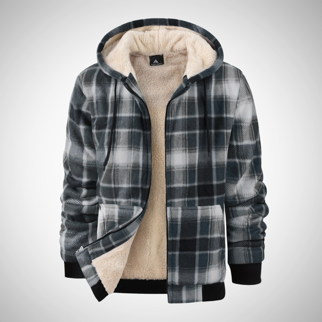 Maverick - Men's Single breasted Check Jacket