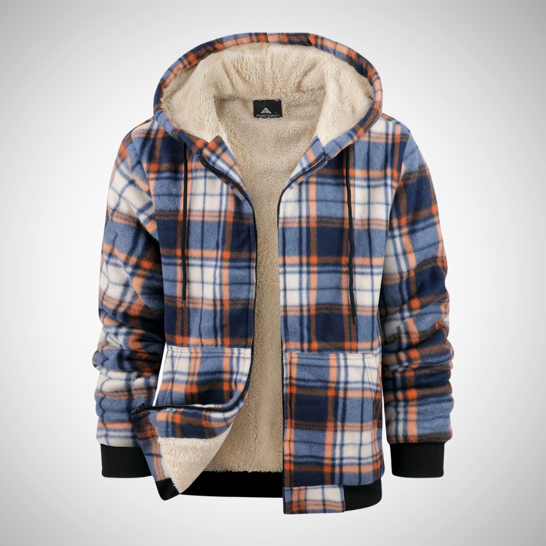 Maverick - Men's Single breasted Check Jacket