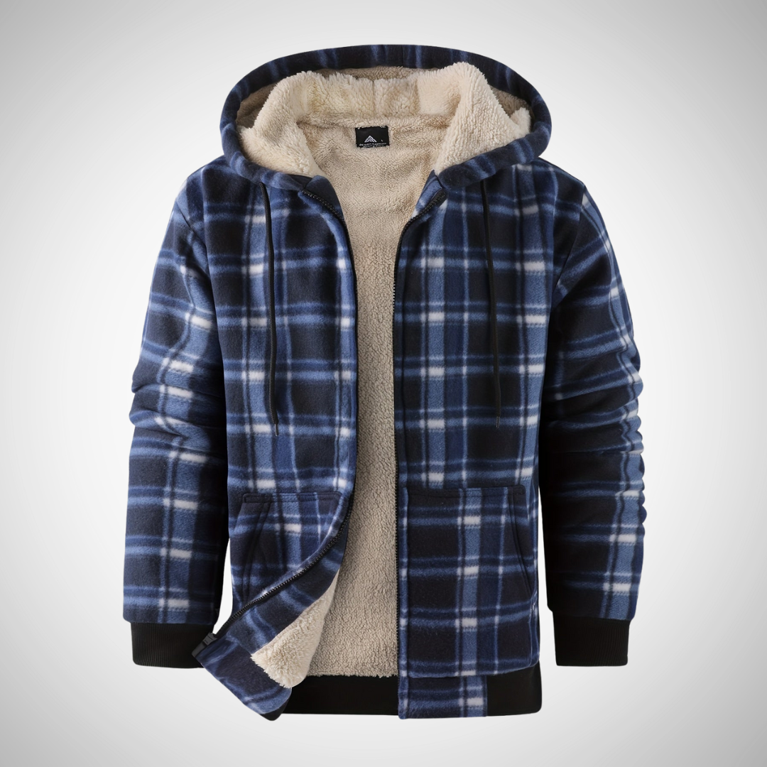 Maverick - Men's Single breasted Check Jacket