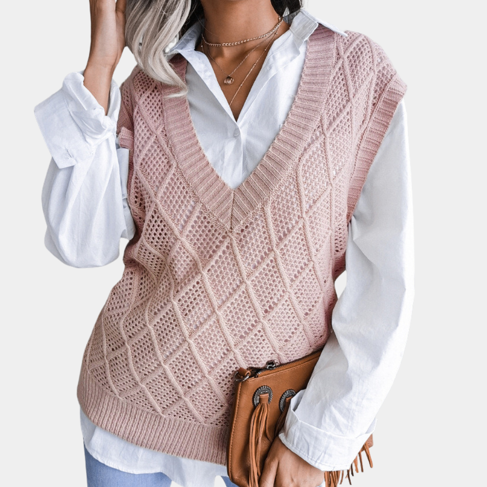 Azra - Elegant Knitted Cardigan for Women