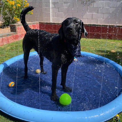 Water Play Mat™ - Interactive water fun for dogs!