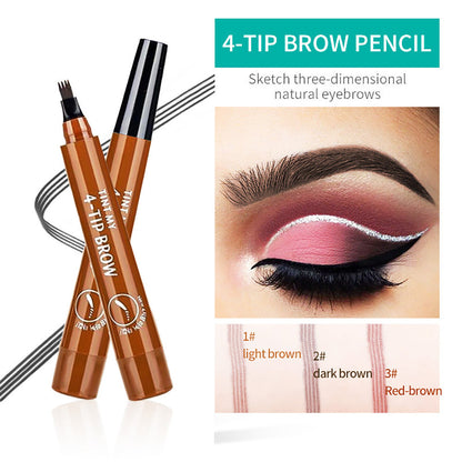 1+1 FREE | Beautywise™ Waterproof and Sweatproof Eyebrow Pencil