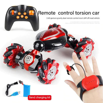 Remote-Controlled Stunt Car + Gesture Sensor™ - Control the Thrill!