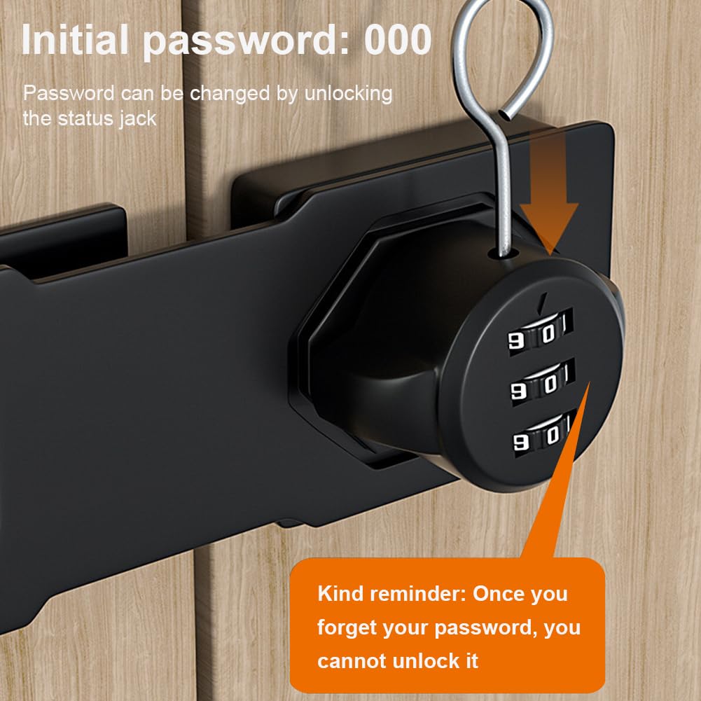 Keyless Combination Lock™ - Simple Solution For Maximum Security!