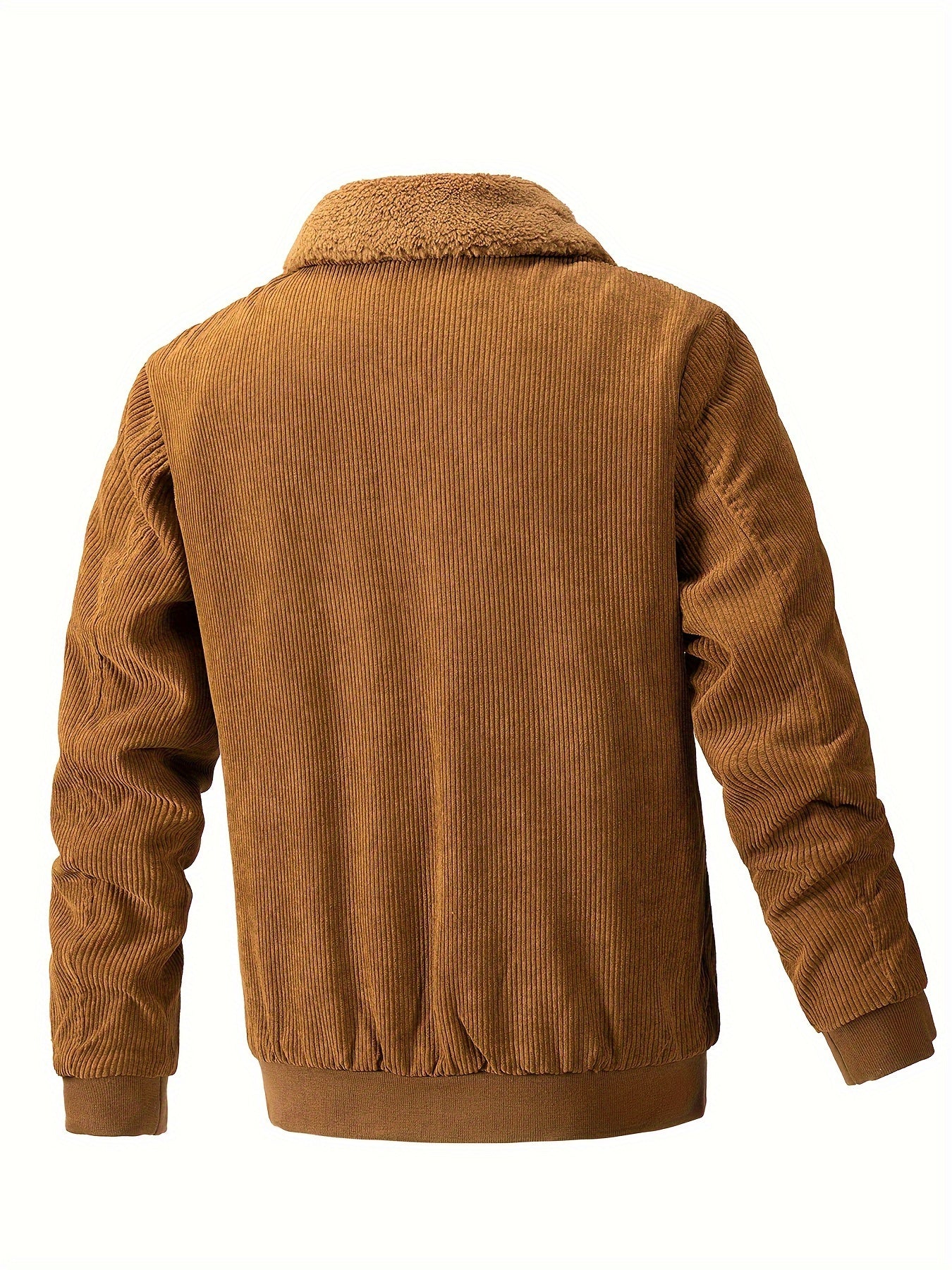 Arnold - Men's High Collar Fleece Jacket