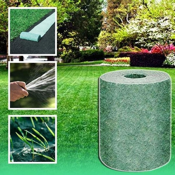 2+1 FREE | Biodegradable Grass Seed Mat™ Effortless Lawn Transformation