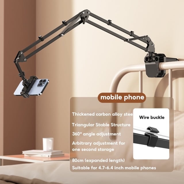 Tablet Phone Holder™ - 360° Rotating Mount