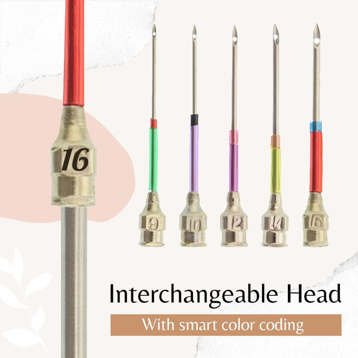 EasyStitch™ - Embroidery Needle Set, Improve Your Sewing Experience!