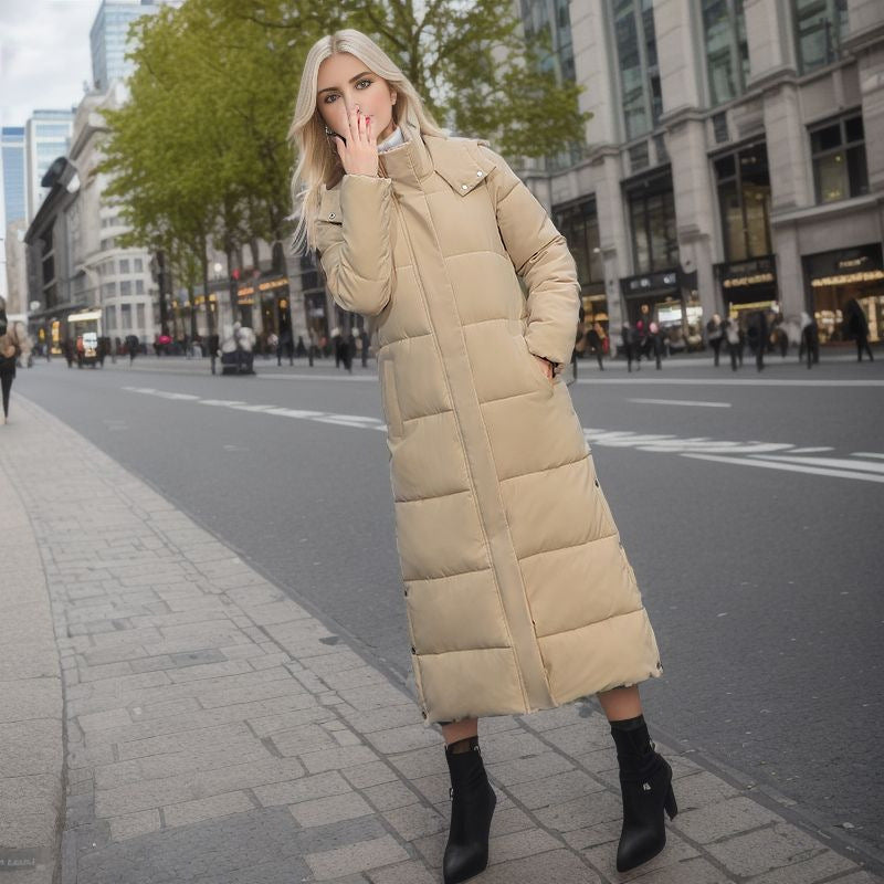 Paris - Long Loose-fit Winter Coat