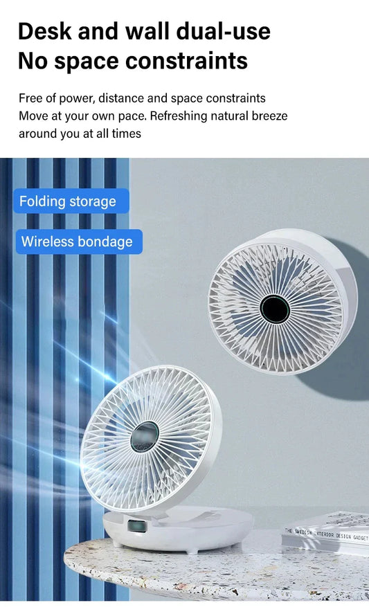 Household Dual-Purpose Kitchen Fan™, Space Saving Cooling