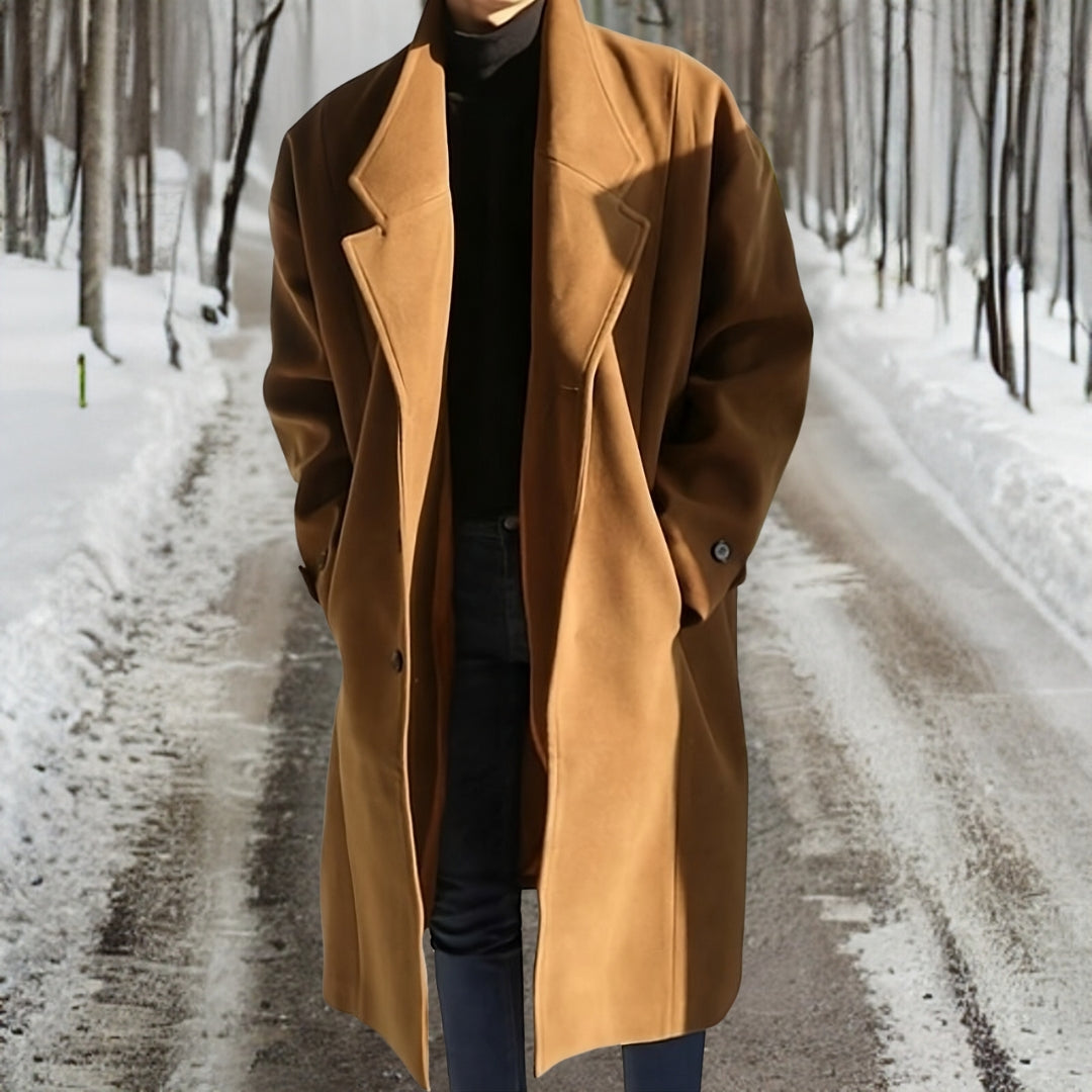 Densel - Comfortable and cosy warm winter coat for men