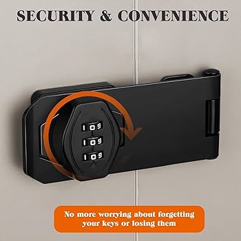 Keyless Combination Lock™ - Simple Solution For Maximum Security!