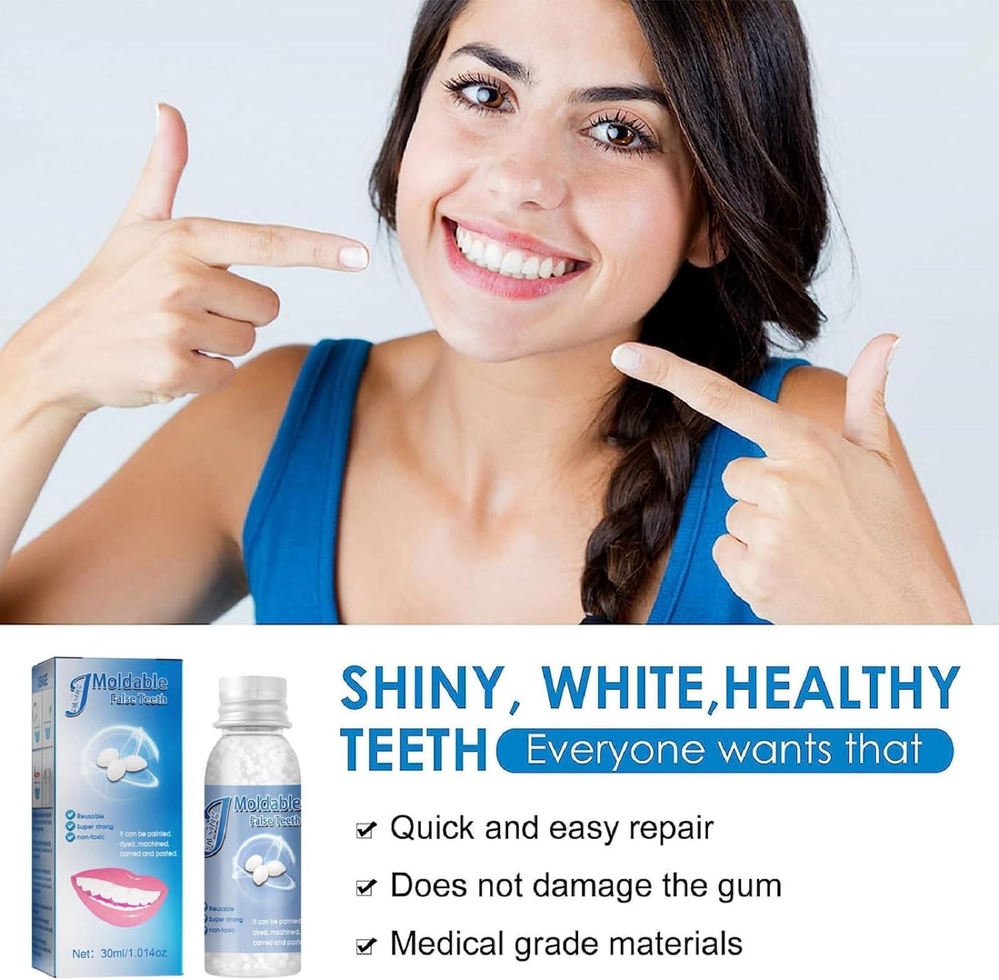 1+1 FREE | DIY-Tooth Repair Kit™ Get A Perfect Smile Again!