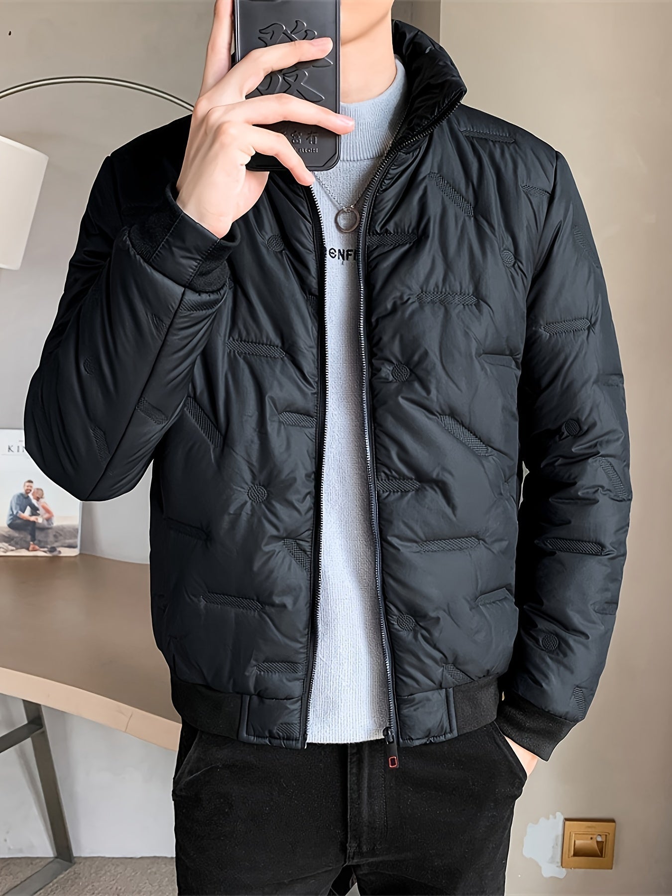 Mikhail - Comfortable and stylish winter jacket for men