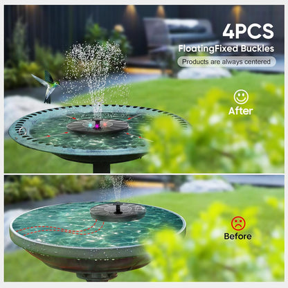 SolarSplash™ - Solar Powered Water Fountain