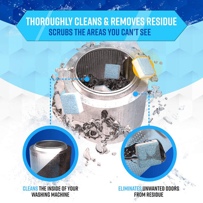 6+6 FREE | CleanTab™ Washing Machine Deep Cleaner Tablet