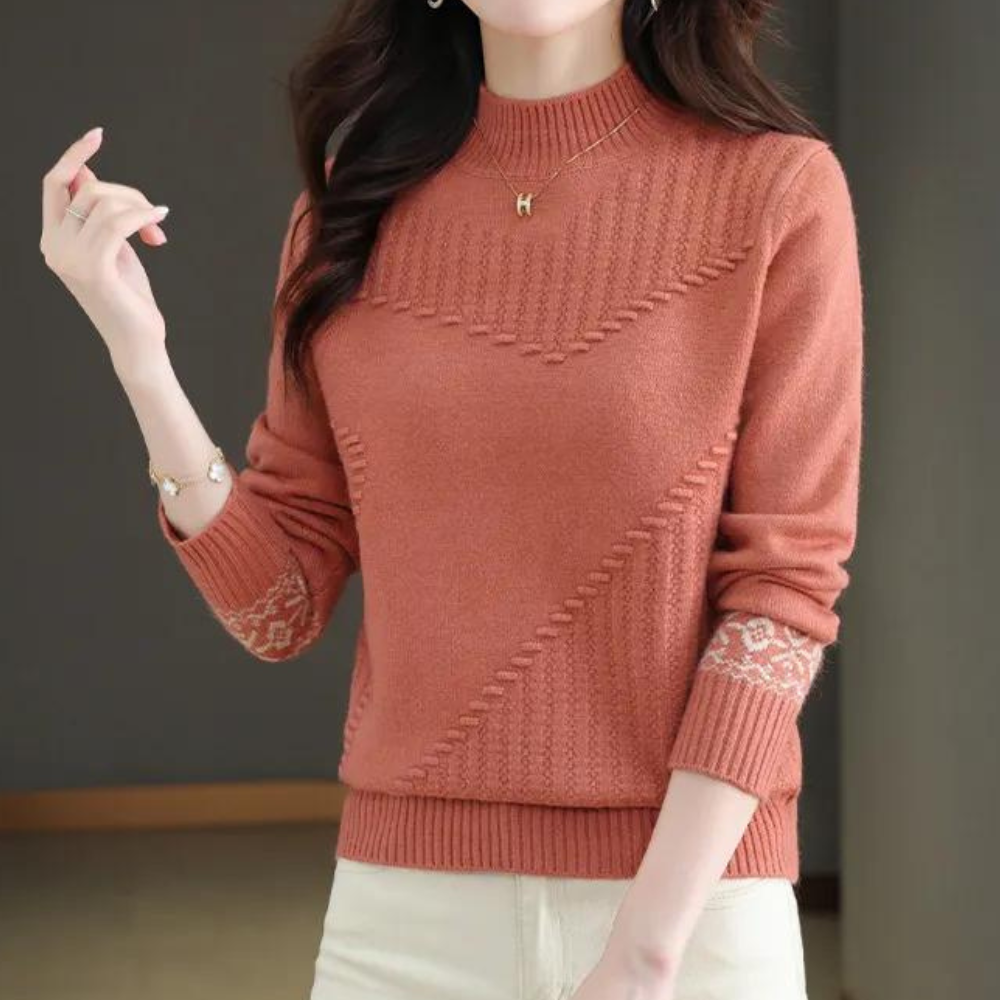 Asya - Women's Turtleneck Jumper