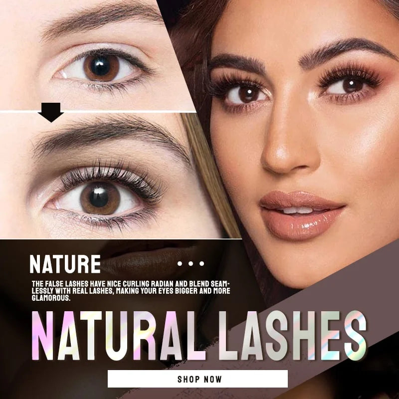 1+1 FREE | Reusable Self-Adhesive Eyelashes™ - Effortlessly Beautiful Eyelashes!