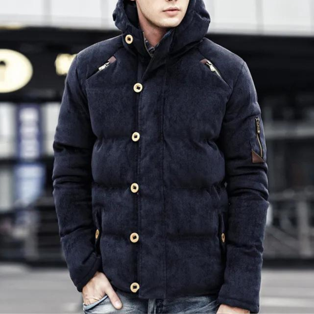 Barron - Comfortable and Trendy Hooded Jacket for Men