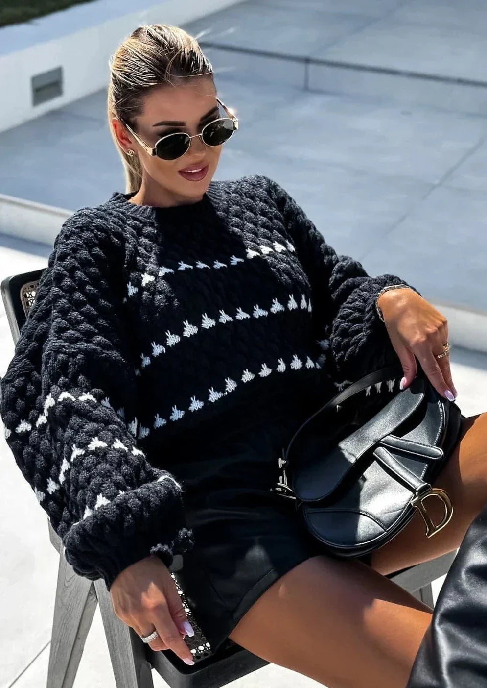 Chic Puff Sleeve Pullover - Elevate Your Everyday Look