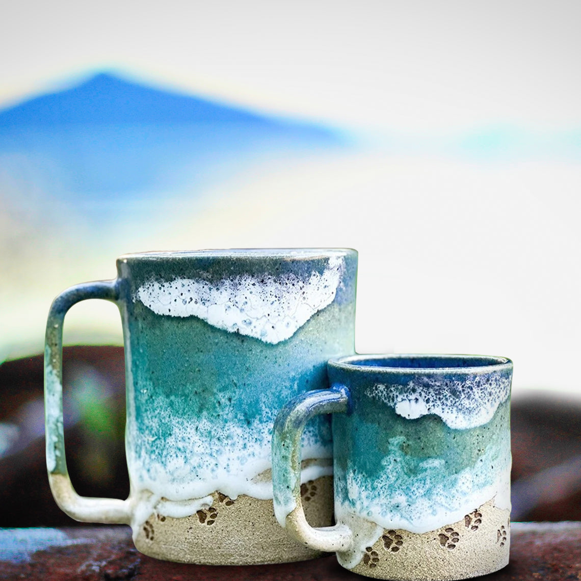 1+1 FREE | PawCup™ Ceramic Mug With An Enchanting Paw Print Design