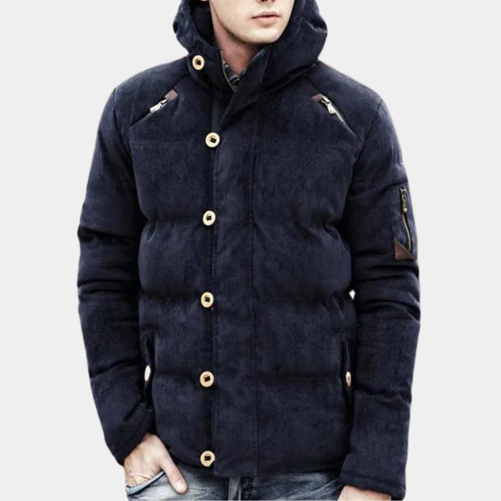 Steven - Stylish Hooded Coat for Men