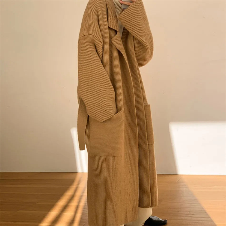 Women’s Long Open Cardigan