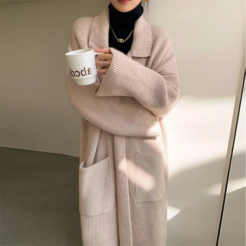 Women’s Long Open Cardigan