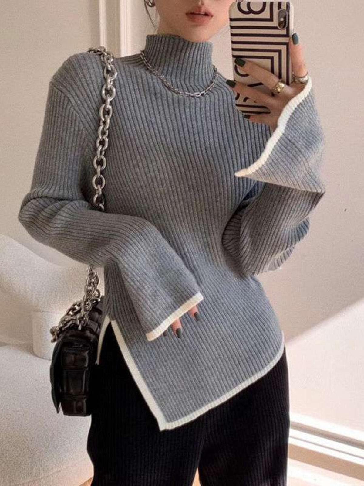 Women’s Jumper With Asymmetrical Cut