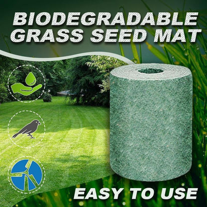 2+1 FREE | Biodegradable Grass Seed Mat™ Effortless Lawn Transformation