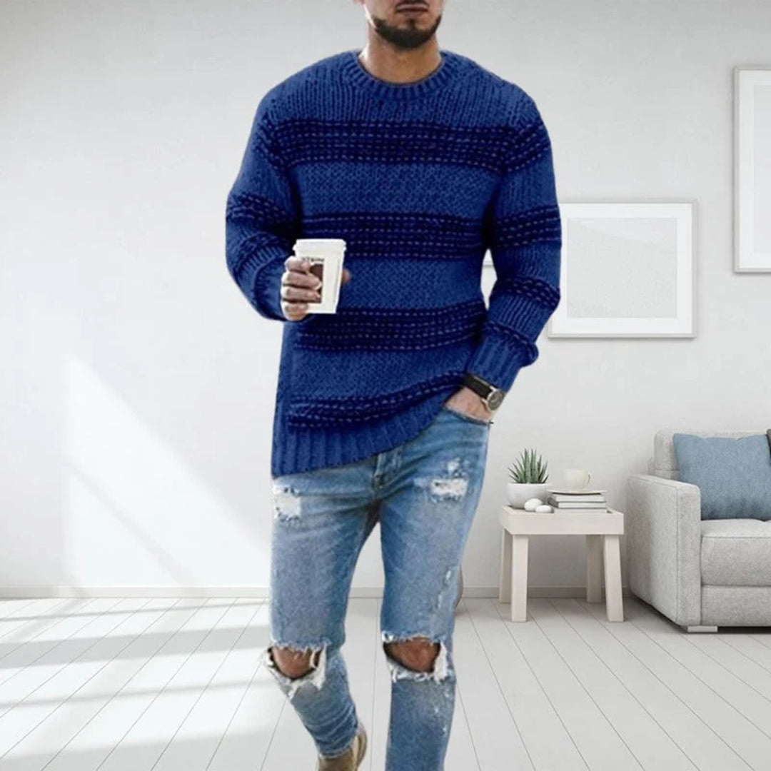 Carlo - Soft and warm knitted jumper for men