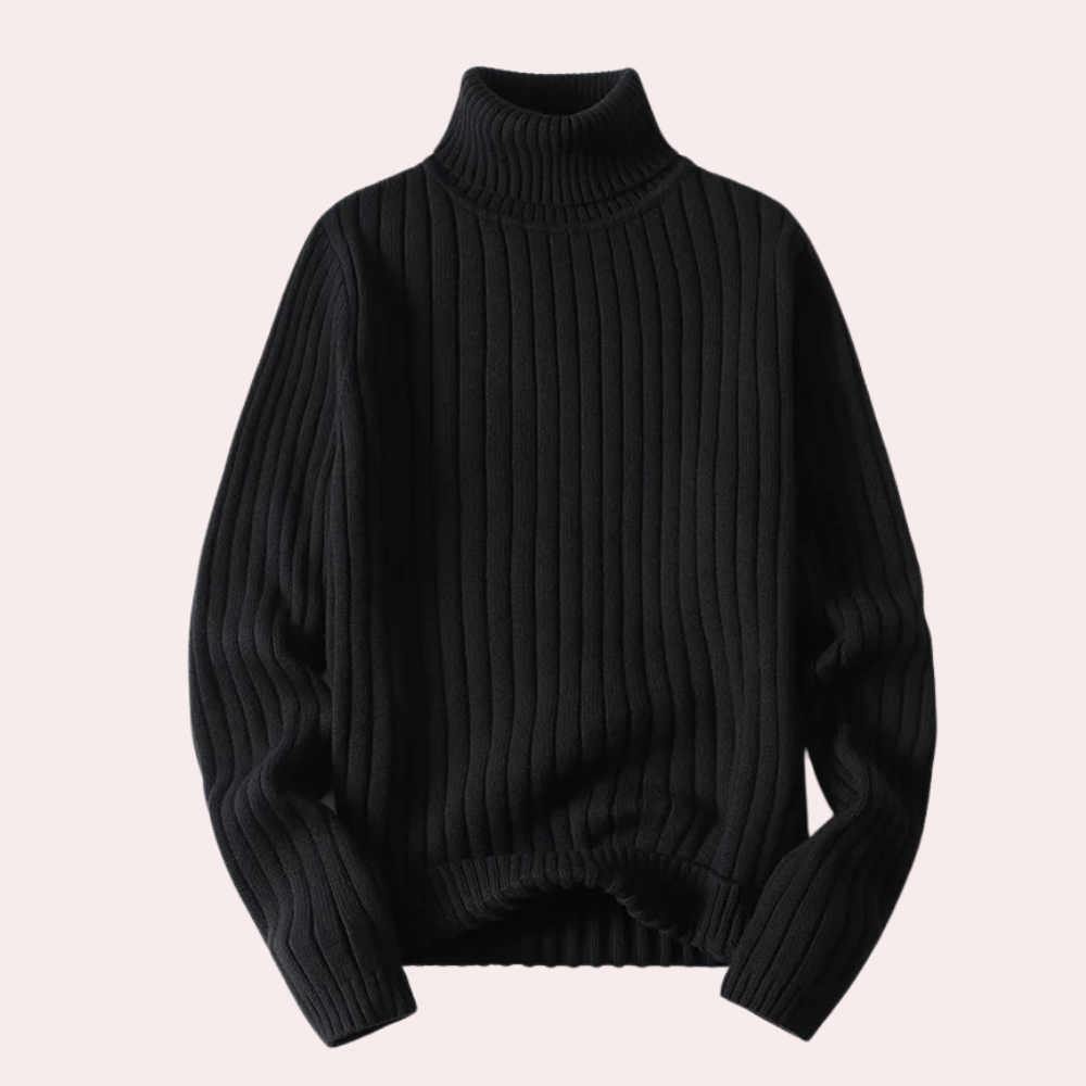 Lana - Women's long turtleneck jumper