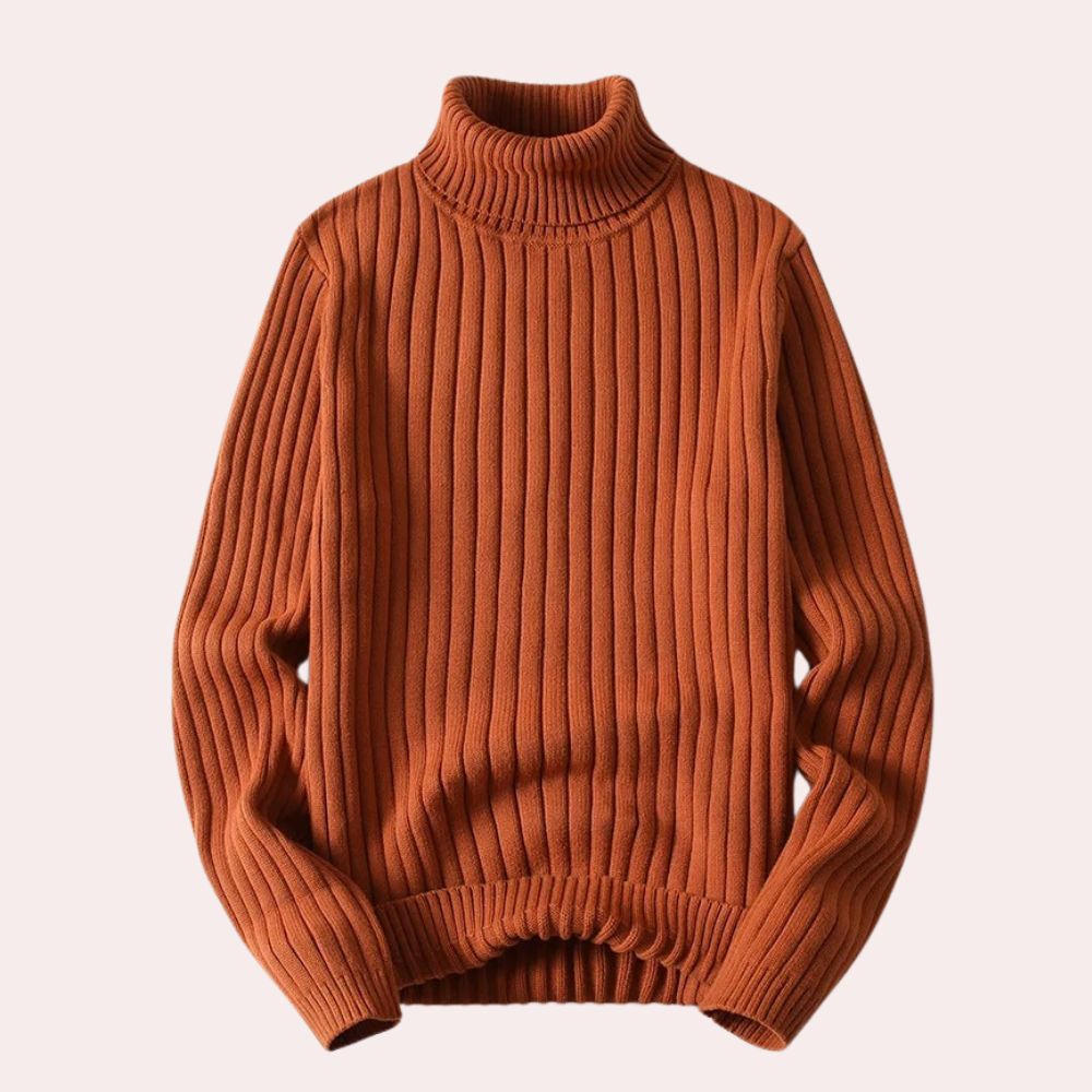 Lana - Women's long turtleneck jumper