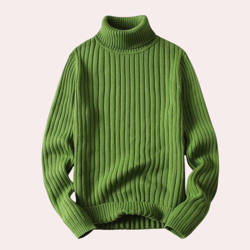 Lana - Women's long turtleneck jumper