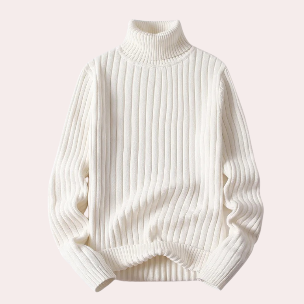 Lana - Women's long turtleneck jumper