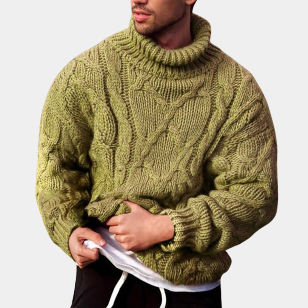 Evan - Men's Trendy and Comfortable Knitted Sweater