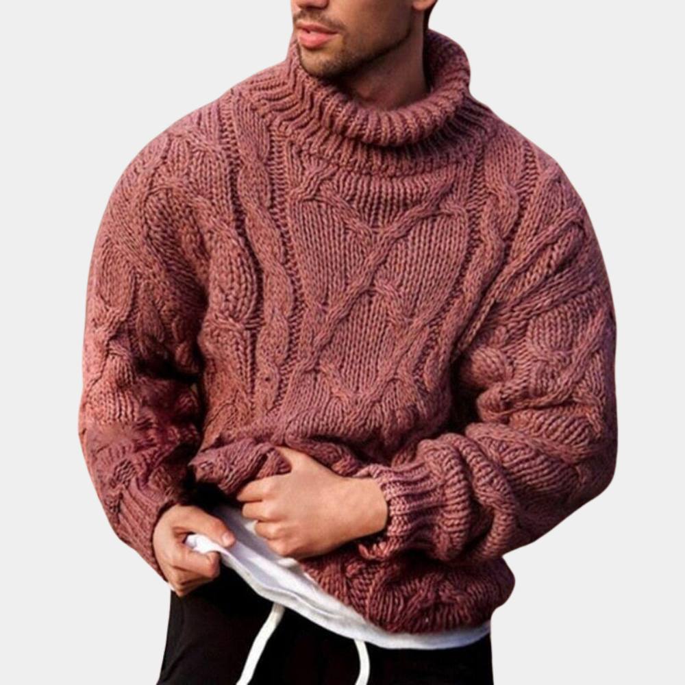 Evan - Men's Trendy and Comfortable Knitted Sweater